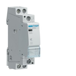 Contact sil 25A, 2F, 230V - AUTOMATISMES  HAGER ESC225S