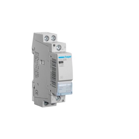 Contact 25A, 2O, 230V - AUTOMATISMES  HAGER ESC226