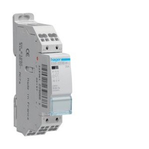 Contact 20A 2F 230V - AUTOMATISMES  HAGER ESS220B