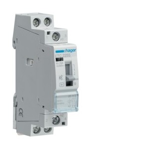 Contact sil J/N 25A, 2F, 230V - AUTOMATISMES  HAGER ETC225S