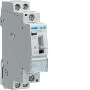 Contact sil J/N 25A, 2F, 230V - AUTOMATISMES  HAGER ETC225S