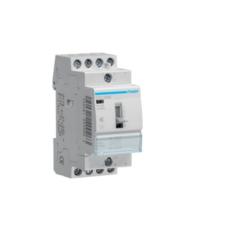 Contact sil J/N 25A, 4F, 230V - AUTOMATISMES  HAGER ETC425S