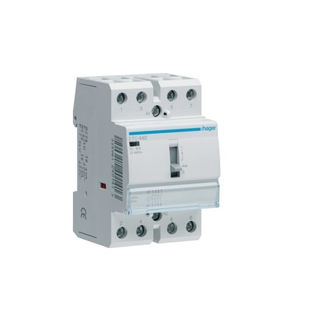 Contact J/N 40A, 4F, 230V - AUTOMATISMES  HAGER ETC440