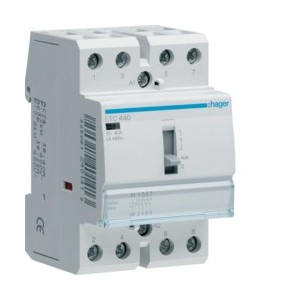 Contact J/N 40A, 4F, 230V - AUTOMATISMES  HAGER ETC440