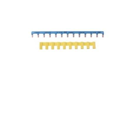 Barre pont. 1P 10mm² N 13M - CONNEXION  HAGER KB163N