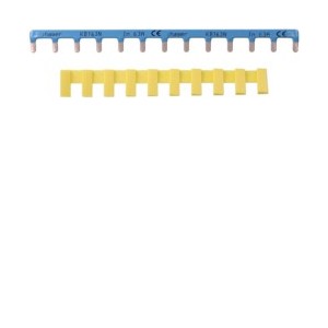 Barre pont. 1P 10mm² N 13M - CONNEXION  HAGER KB163N