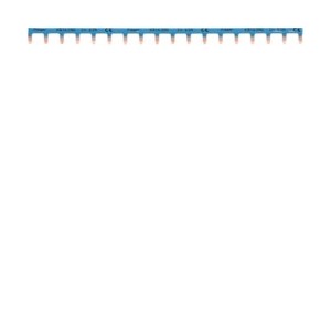 Barre pont. 1P lang. N 18M - CONNEXION  HAGER KB163NG