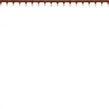 Barre pont. 1P lang. Ph 18M - CONNEXION  HAGER KB163PG