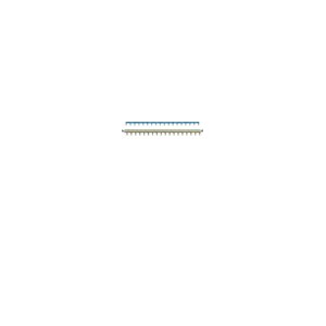 Barres pont. syst. SanVis 18M - CONNEXION  HAGER KBS763G