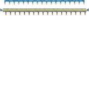 Barres pont. syst. SanVis 18M - CONNEXION  HAGER KBS763G