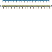 Barres pont. syst. SanVis 18M - CONNEXION  HAGER KBS763G