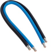 Jeu 2 cond. 25mm² N+Ph 450mm - CONNEXION  HAGER KC025