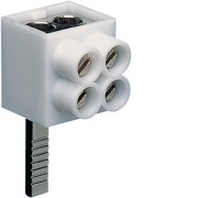Borne rac.1P lang. 2x16mm² - CONNEXION  HAGER KF82A