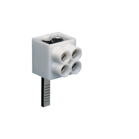 Borne rac.1P lang. 2x16mm² - CONNEXION  HAGER KF82A
