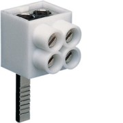 Borne rac.1P lang. 2x16mm² - CONNEXION  HAGER KF82A