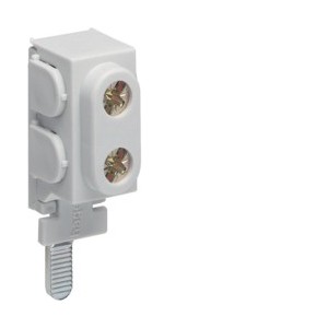 Borne de rac.1P lang. 2x25mm² - CONNEXION  HAGER KF83B