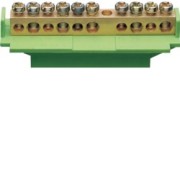 BARRETTE TERRE 5X16+5X1OMM - CONNEXION  HAGER KM10B