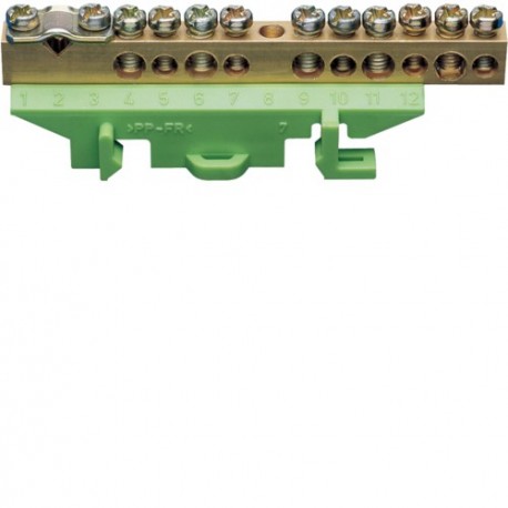 BARRET. TERRE 1X25+5X16+5X10 - CONNEXION  HAGER KM11B