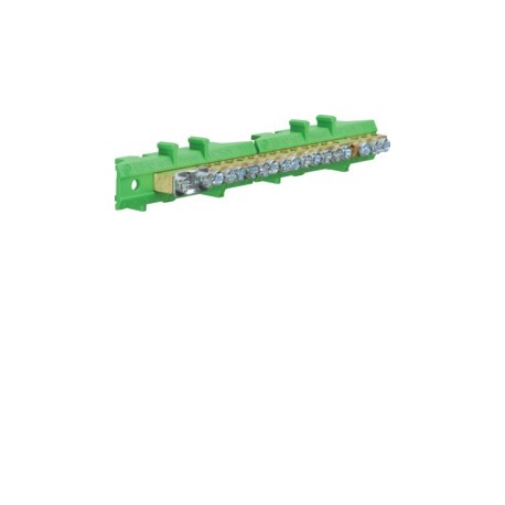 BARRETTE TERRE 1X25+8X16+8X10 - CONNEXION  HAGER KM17E