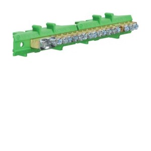 BARRETTE TERRE 1X25+8X16+8X10 - CONNEXION  HAGER KM17E