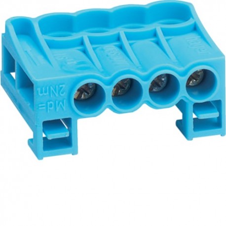 BOR. ARRIVEE NEUTRE 4X25MM2 - CONNEXION  HAGER KN04N