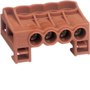 BOR. ARRIVEE PH 4X25MM2 - CONNEXION  HAGER KN04P