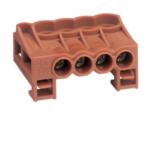 BOR. ARRIVEE PH 4X25MM2 - CONNEXION  HAGER KN04P