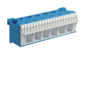 BOR. NEUTRE SANVIS 20X4+6X25 - CONNEXION  HAGER KN26N