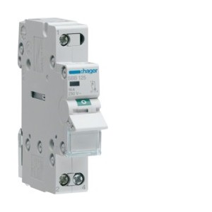 Interrupteur 1P 25A à voyant - COMMANDE SIGNAL  HAGER SBB125