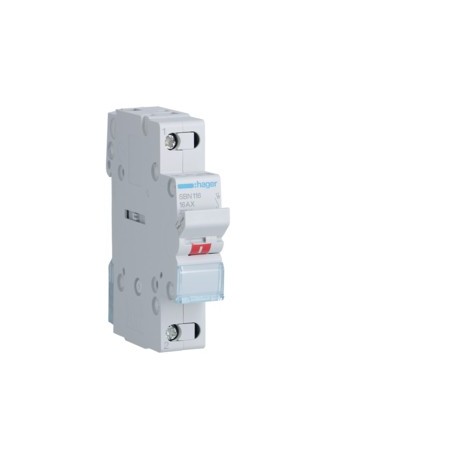Interrupteur 1P 16A - COMMANDE SIGNAL  HAGER SBN116