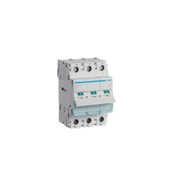 Interrupteur 3P 40A - COMMANDE SIGNAL  HAGER SBN340