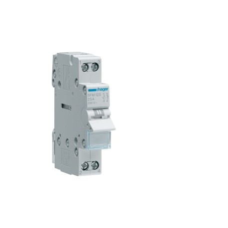inverseur 1P 25A, -, I-II - COMMANDE SIGNAL  HAGER SFM125