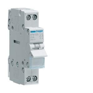 inverseur 1P 25A, -, I-II - COMMANDE SIGNAL  HAGER SFM125