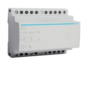 Transfo sécu 63VA 230/12-24V - COMMANDE SIGNAL  HAGER ST315