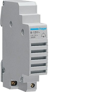 Sonnerie modulaire 8-12V - COMMANDE SIGNAL  HAGER SU212