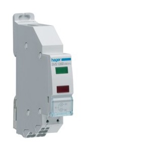Voy LED vert&rouge 230V SanVis - COMMANDE SIGNAL  HAGER SVS126B