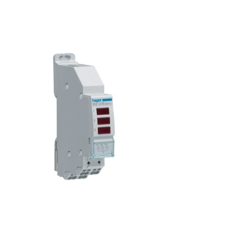 Voy. triple rouge 230V SanVis - COMMANDE SIGNAL  HAGER SVS127B
