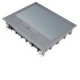 Boîte de sol 18 modules grise - GOULOTTE INSTALLATIO HAGER VE09057011
