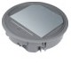 Boîte sol ronde 12 mod grise - GOULOTTE INSTALLATIO HAGER VR06057011