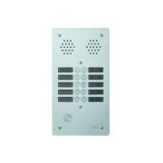 Plaque a.v alu 6mm 2r 10bp - URMET 7772/10