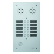 Plaque a.v alu 6mm 2r 10bp - URMET 7772/10