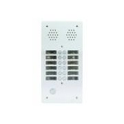 Plaque a.v alu 6mm 2r 12bp - URMET 7772/12