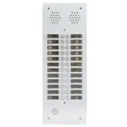 Plaque a.v alu 6mm 2r 24bp - URMET 7772/24