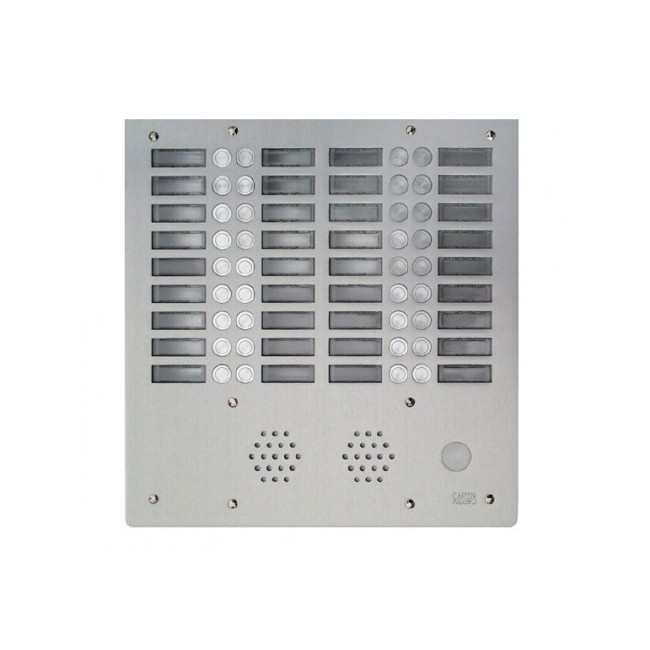 Plaque a.v alu 6mm 4r 36bp - URMET 7774/36