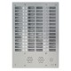 Plaque a.v alu 6mm 4r 56bp - URMET 7774/56