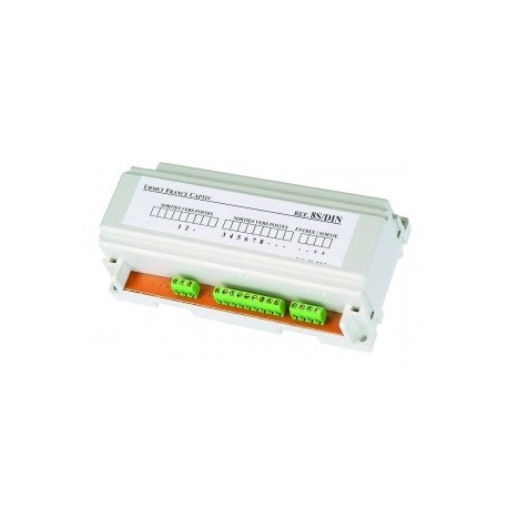 Boite plastique fix din 8s - URMET 8S/DIN