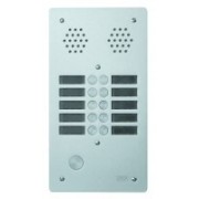 Plaque a.v alu 6mm 2r 10bp - URMET 7772/10