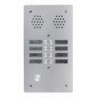 Plaque a.v alu 6mm 2r 08bp - URMET 7772/8