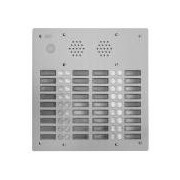 Plaque a.v alu 6mm 4r 28bp - URMET 7774/28