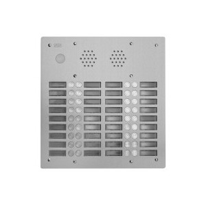 Plaque a.v alu 6mm 4r 28bp - URMET 7774/28
